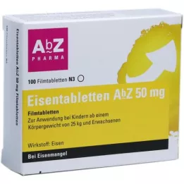 EISENTABLETTEN AbZ 50 mg tabletki powlekane, 100 szt