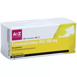 EISENTABLETTEN AbZ 100 mg tabletki powlekane, 50 szt
