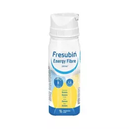 FRESUBIN ENERGY Fibre DRINK Banana Drink Bottle, 4X200 ml