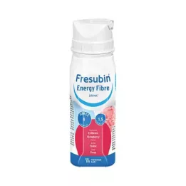 FRESUBIN ENERGY Fibre DRINK Butelka napoju truskawkowego, 4X200 ml