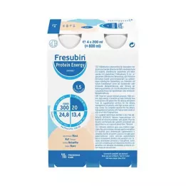 FRESUBIN PROTEIN Energy DRINK Nut Drink Bottle, 4X200 ml