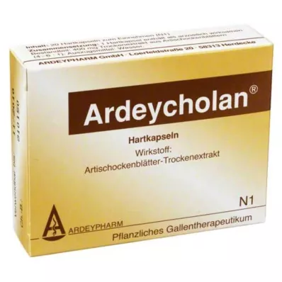 Ardeycholan kapsułki twarde, 20 szt Ardeycholan kapsułki twarde, 20 szt