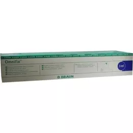 OMNIFIX Solo Spr.3 ml Luer bezlateksowy, 100X3 ml