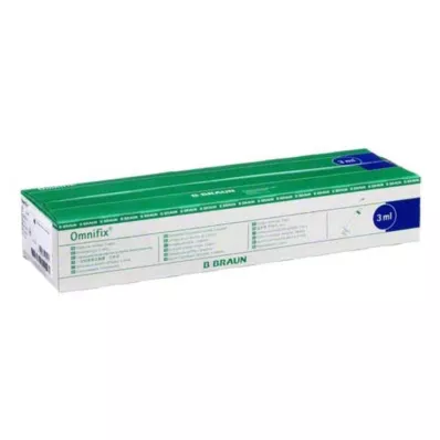 OMNIFIX Solo Spr.3 ml Luer bezlateksowy, 100X3 ml
