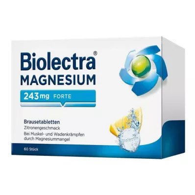 BIOLECTRA Magnez 243 mg forte Lemon Br. tbl, 60 szt BIOLECTRA Magnez 243 mg forte Lemon Br. tbl, 60 szt