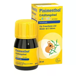 PINIMENTHOL Zimna kąpiel dla dziecka od 2 lat Eukaliptus, 30 ml