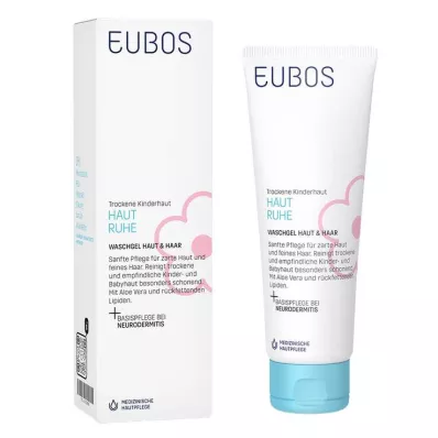 EUBOS KINDER Żel do mycia Skin Rest, 125 ml