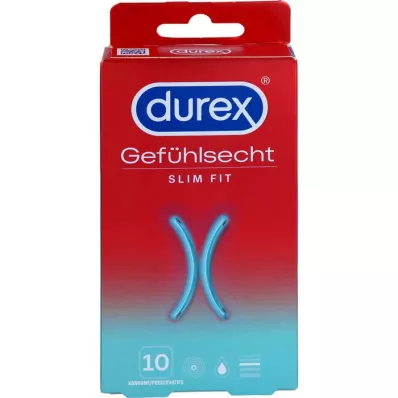 DUREX Prezerwatywy Sensitive Slim Fit, 10 szt