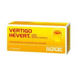 VERTIGO HEVERT SL Tabletki, 40 szt