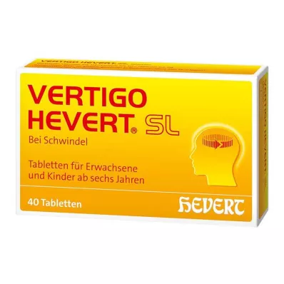 VERTIGO HEVERT SL Tabletki, 40 szt