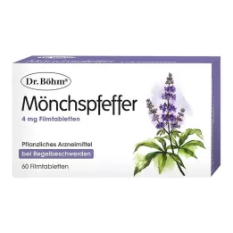 DR.BÖHM Pieprz mnicha 4 mg tabletki powlekane, 60 kapsułek