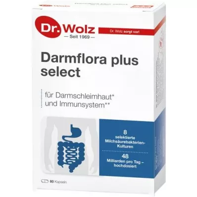 DARMFLORA plus wybrane kapsułki, 80 szt