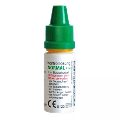 GLUCO TEST Roztwór kontrolny plus normalny, 4 ml GLUCO TEST Roztwór kontrolny plus normalny, 4 ml