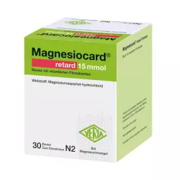 MAGNESIOCARD retard 15 mmol saszetka z ret.filmtabl., 30 szt