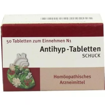 ANTIHYP Tabletki Schuck, 50 szt