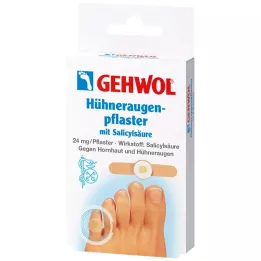 GEHWOL Plaster kukurydziany z kwasem salicylowym, 6 szt