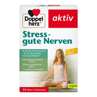DOPPELHERZ Tabletki na stres i dobre nerwy, 30 szt