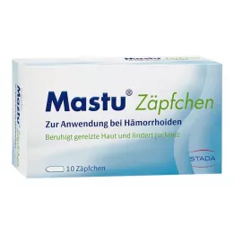 MASTU Czopki na hemoroidy, 10 szt