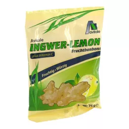 INGWER LEMON Cukierki + witamina C, 75 g