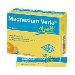 MAGNESIUM VERLA bezpośrednie granulki cytrusowe, 30 szt