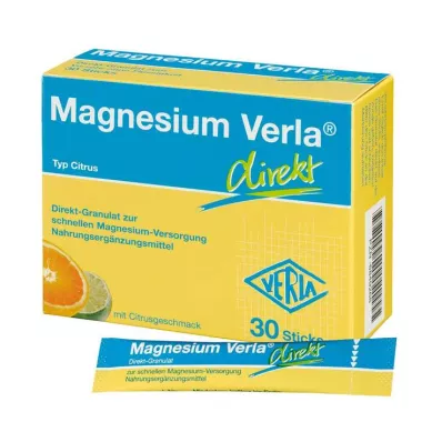 Magnez Verla direct granulat Cytrusowy, 30 szt Magnez Verla direct granulat Cytrusowy, 30 szt