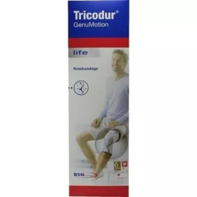 TRICODUR Bandaż GenuMotion rozmiar 3/M biały, 1 szt TRICODUR Bandaż GenuMotion rozmiar 3/M biały, 1 szt