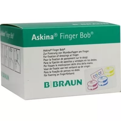 ASKINA Finger Bob kolorowy, 50 szt