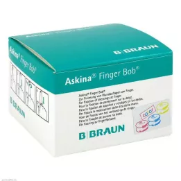 ASKINA Finger Bob kolorowy, 50 szt