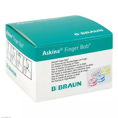 ASKINA Finger Bob kolorowy, 50 szt