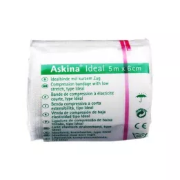 ASKINA Idealny bandaż 6 cmx5 m celofan, 1 szt