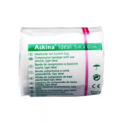 ASKINA Idealny bandaż 6 cmx5 m celofan, 1 szt