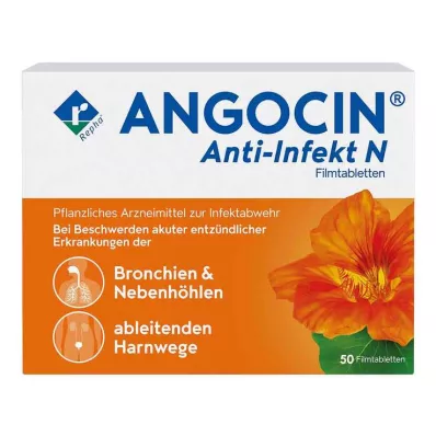 ANGOCIN Tabletki powlekane Anti Infekt N, 50 kapsułek