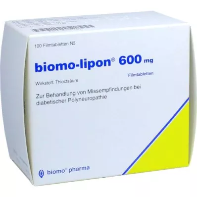 BIOMO-Lipon 600 mg tabletki powlekane, 100 szt