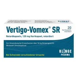 VERTIGO-VOMEX SR Kapsułki o powolnym uwalnianiu, 20 szt