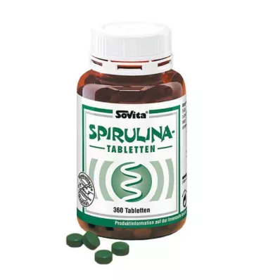 SOVITA Tabletki Spirulina, 360 szt