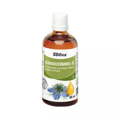 SOVITA Olej z czarnuszki, 100 ml