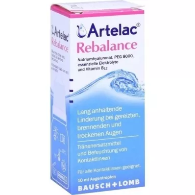 ARTELAC Krople do oczu Rebalance, 10 ml