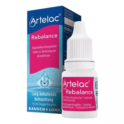 ARTELAC Krople do oczu Rebalance, 10 ml