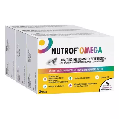 Nutrof Omega kapsułki, 3x30 szt