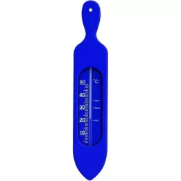 BADETHERMOMETER Plastikowy niebieski, 1 szt