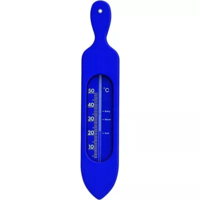 BADETHERMOMETER Plastikowy niebieski, 1 szt BADETHERMOMETER Plastikowy niebieski, 1 szt