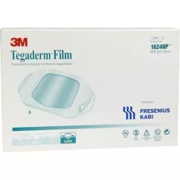 TEGADERM Film 6x7 cm 1624NP, 5 szt