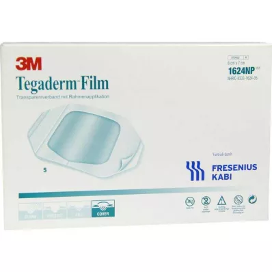TEGADERM Film 6x7 cm 1624NP, 5 szt