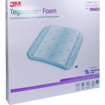 Tegaderm Pianka FK 20x20cm 90603, 5 szt Tegaderm Pianka FK 20x20cm 90603, 5 szt