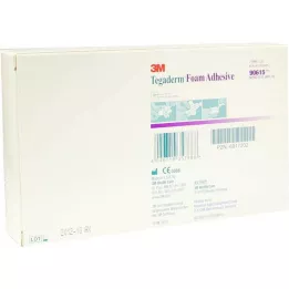 TEGADERM Pianka samoprzylepna FK 6,9x6,9 cm krzyż 90615, 10 szt