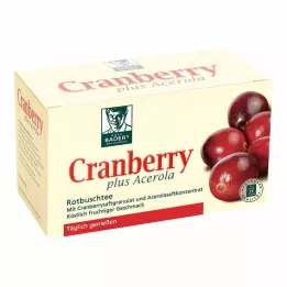 CRANBERRY ACEROLA Worek filtrujący Baders, 20 szt