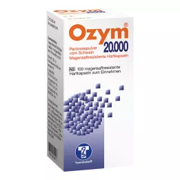 OZYM 20 000 kapsułek twardych powlekanych dojelitowo, 100 szt
