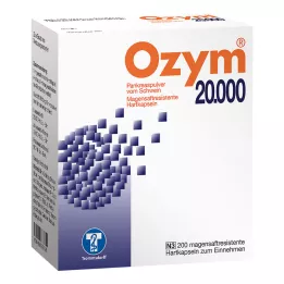 OZYM 20 000 kapsułek twardych powlekanych dojelitowo, 200 szt