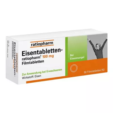 EISENTABLETTEN-ratiopharm 100 mg tabletki powlekane, 50 szt