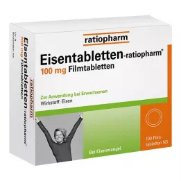 EISENTABLETTEN-ratiopharm 100 mg tabletki powlekane, 100 szt